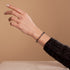 AAA Turmalin | 925 Sterling Silber | Edelsteinarmband